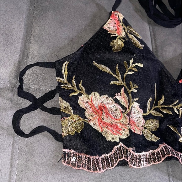 Floral crop top - Picture 2 of 6